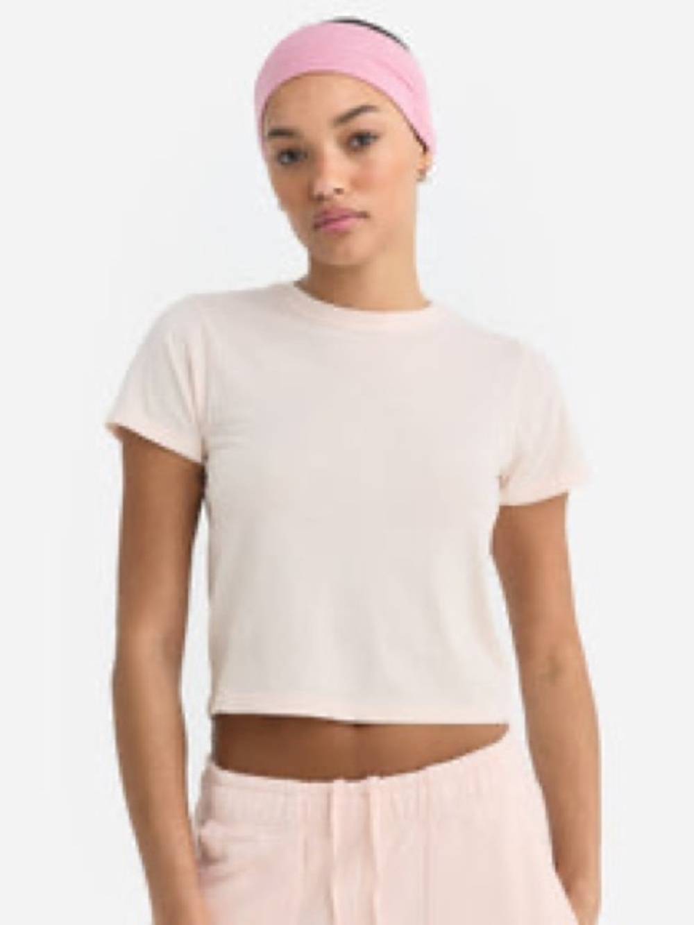 MATE THE LABEL ORGANIC COTTON SHRUNKEN TEE CONCH XS